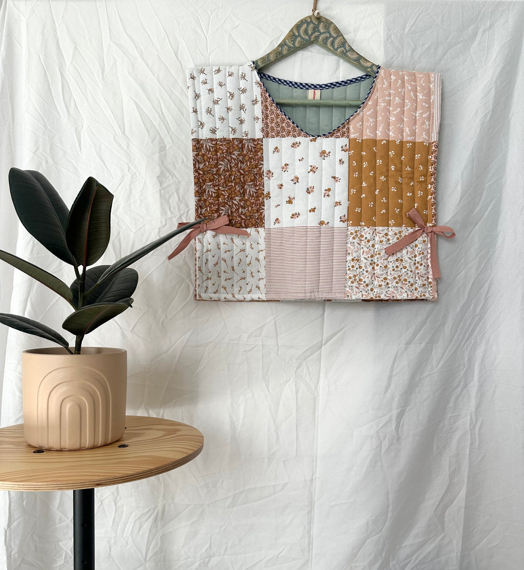 Chaleco patchwork