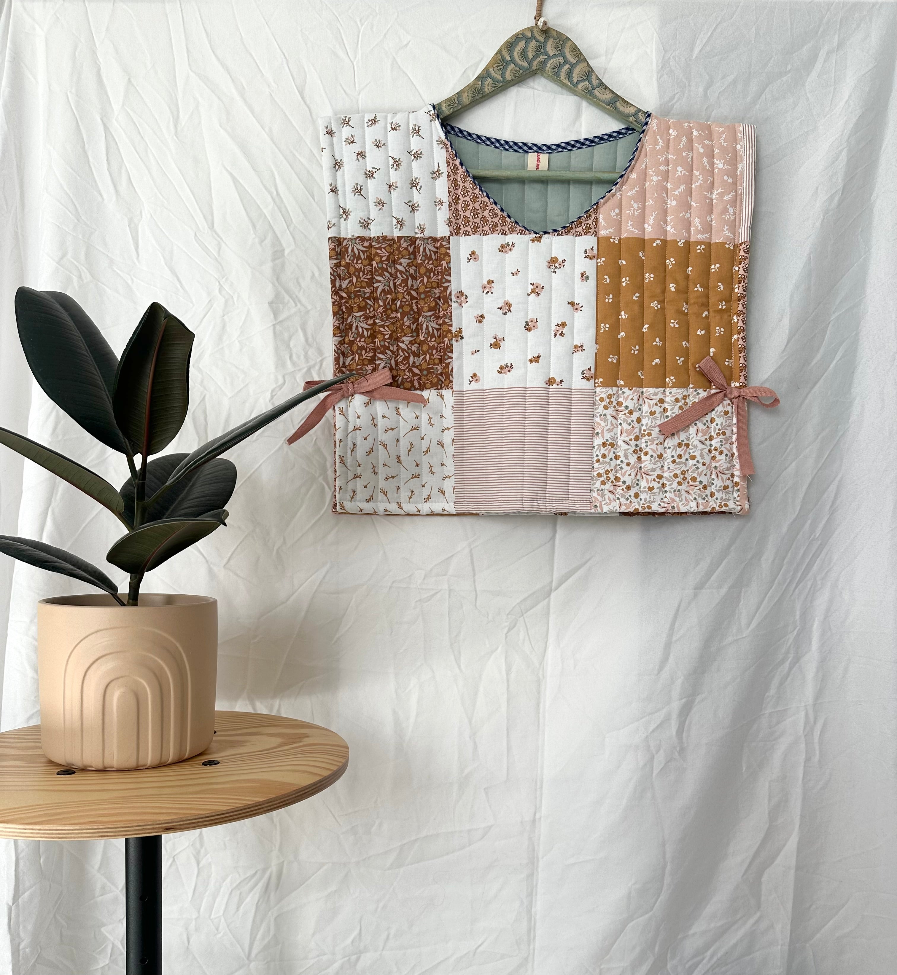Chaleco patchwork