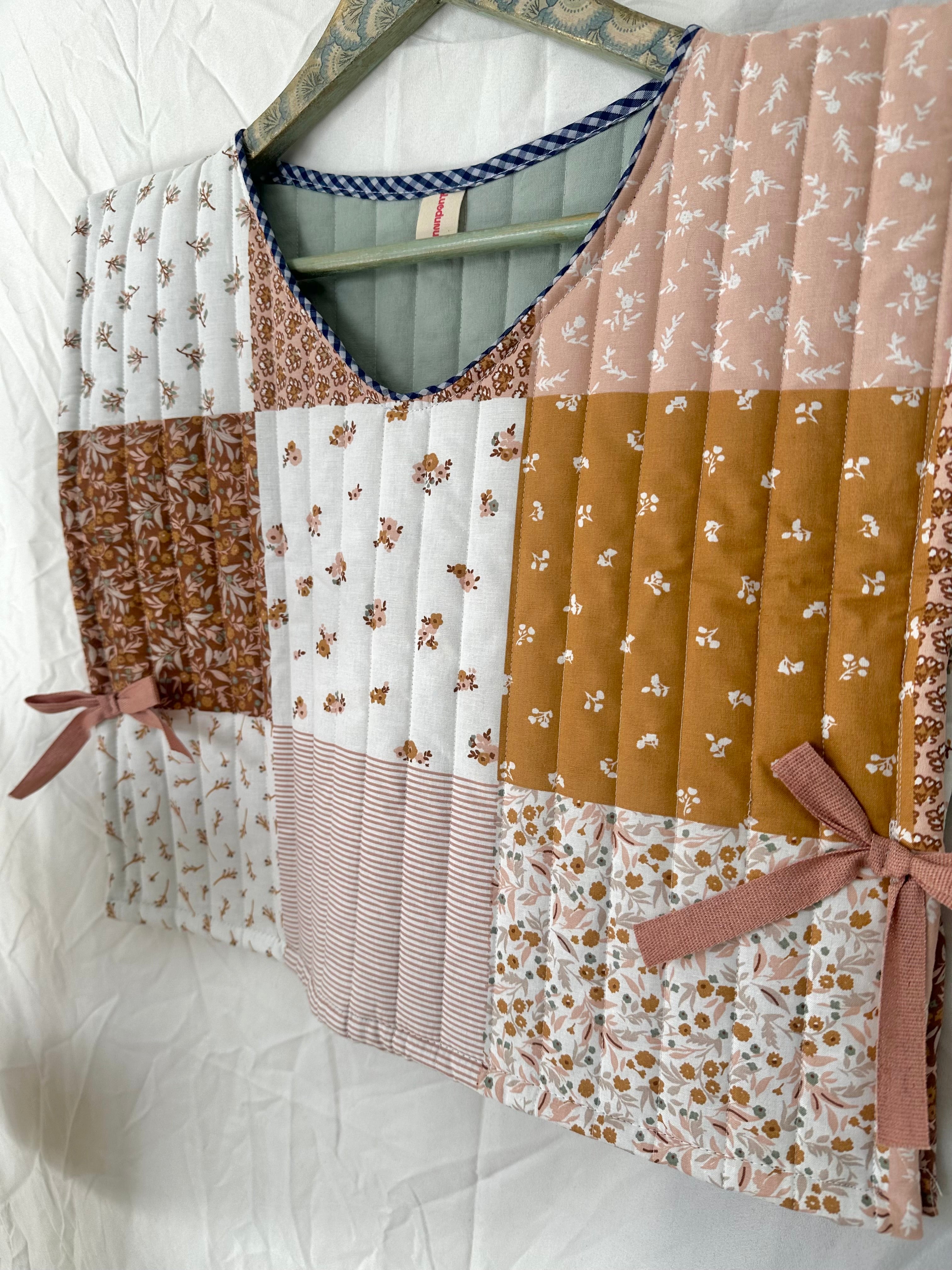 Chaleco patchwork